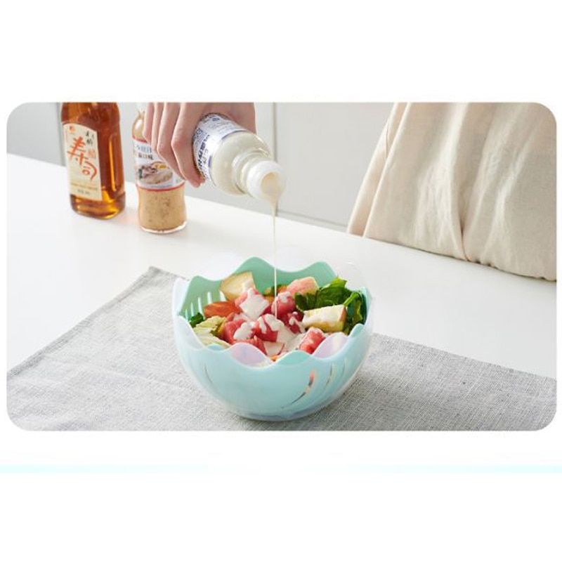 Salad Cutting Bowl 3-in-1 Bowl Salad Cutting Bowl 3-in-1 Bowl