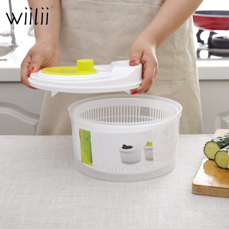Salad Spinner Dryer Vegetable Strainer