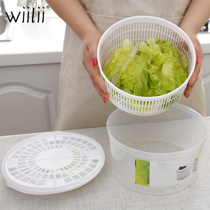 Salad Spinner Dryer Vegetable Strainer