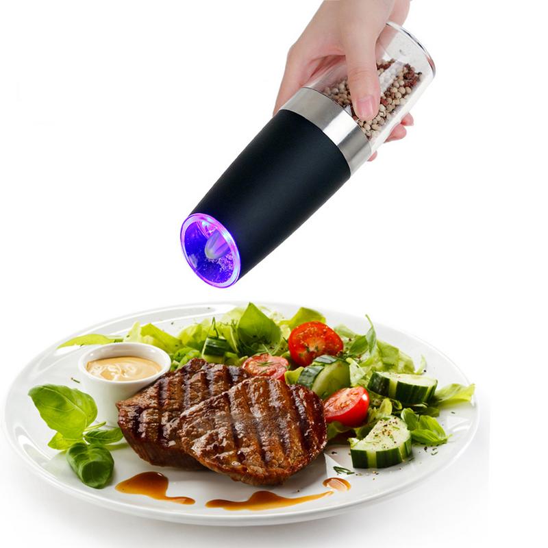Salt And Pepper Grinders With LED Light Salt And Pepper Grinders With LED Light