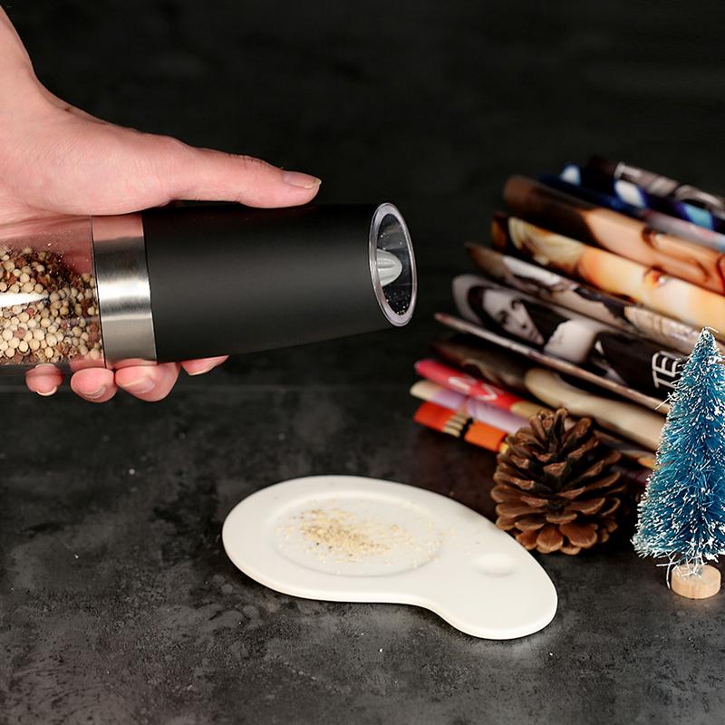 Salt And Pepper Grinders With LED Light