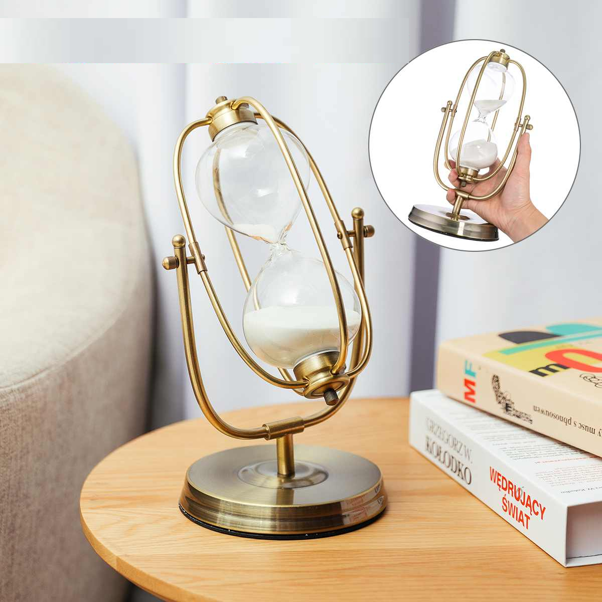 Sand Glass Timer 60 Minute Hourglass Sand Glass Timer 60 Minute Hourglass