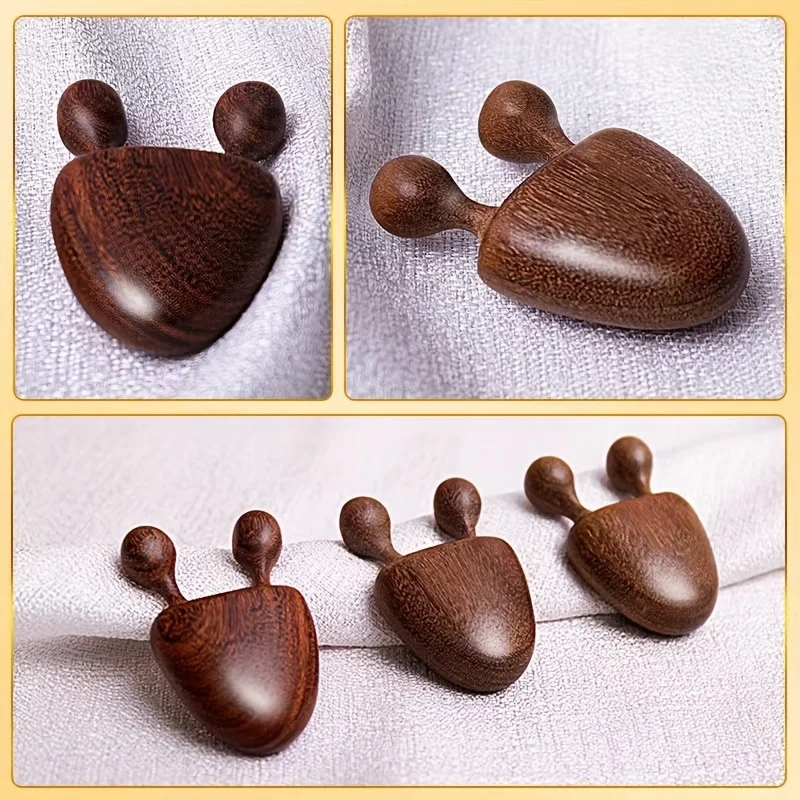 Sandalwood Face Massager Nose and Face Massager – Eye Relief Tool Snail Facial Meridian Massage