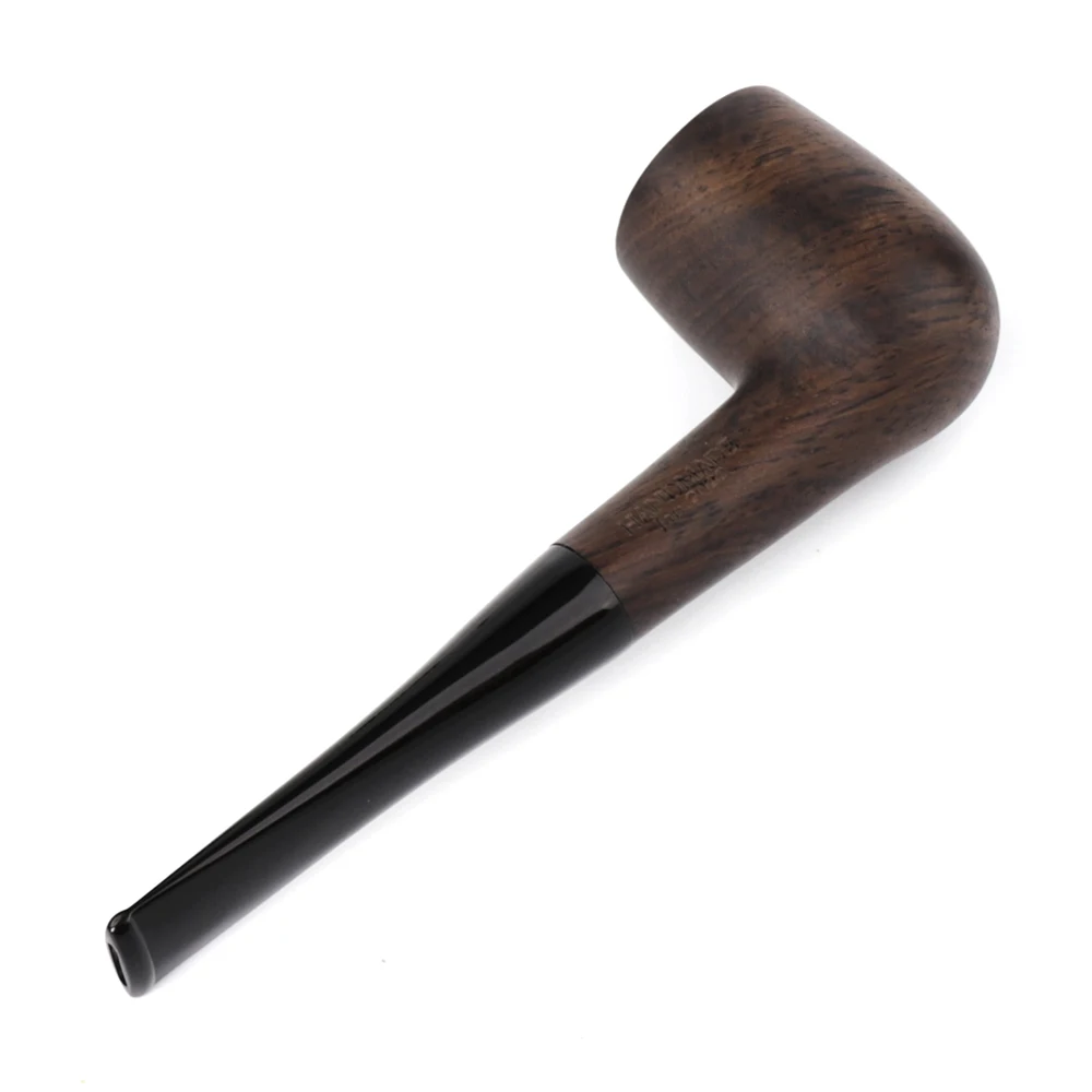 Sandalwood Pipe 9MM Filter Solid Wood Dry Pipe Smoking Craft Handmade Tobacco Pipe