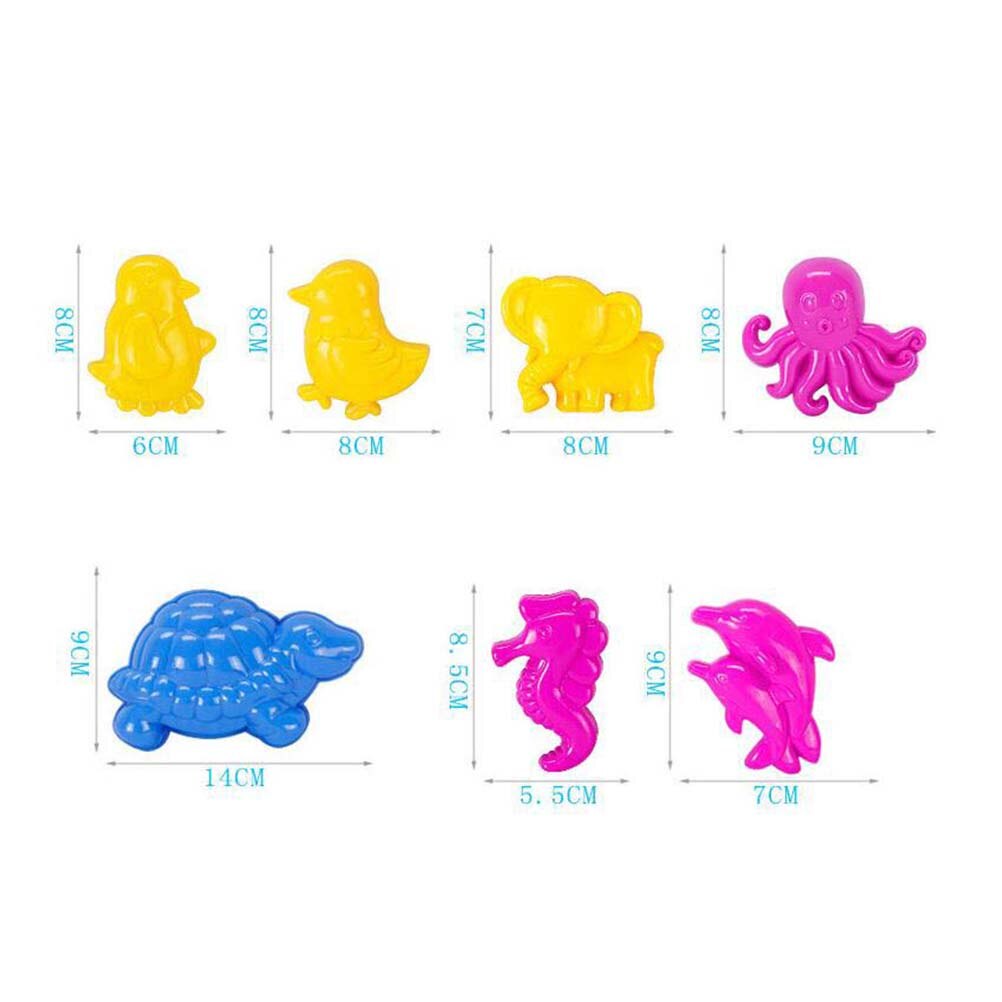 Sandbox Toys 21PC Beach Set Sandbox Toys 21PC Beach Set