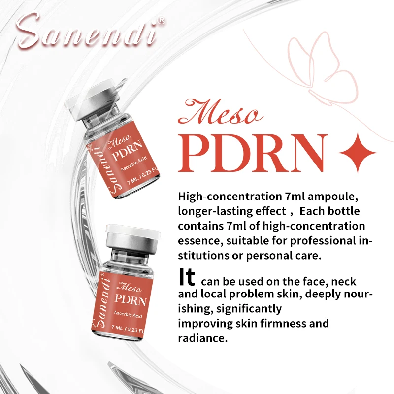 Sanendi PDRN Salmon DNA Serum for Facial Dr.Pen Hydro Glow Vitamin C Skin Booster Brighten Korean Skincare Hydration