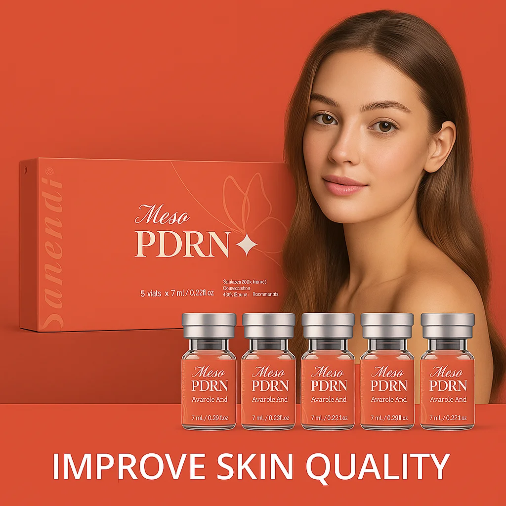 Sanendi PDRN Salmon DNA Serum for Facial Dr.Pen Hydro Glow Vitamin C Skin Booster Brighten Korean Skincare Hydration