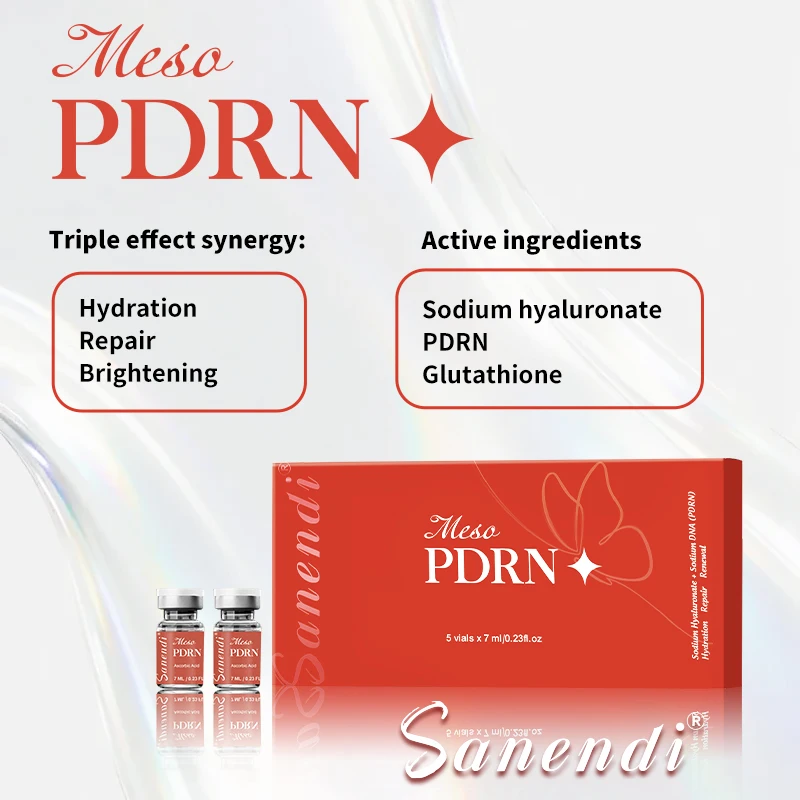 Sanendi PDRN Salmon DNA Serum for Facial Dr.Pen Hydro Glow Vitamin C Skin Booster Brighten Korean Skincare Hydration