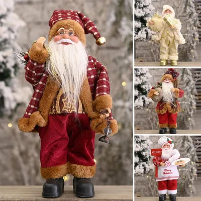 Santa Figurine Christmas Decoration Santa Figurine Christmas Decoration