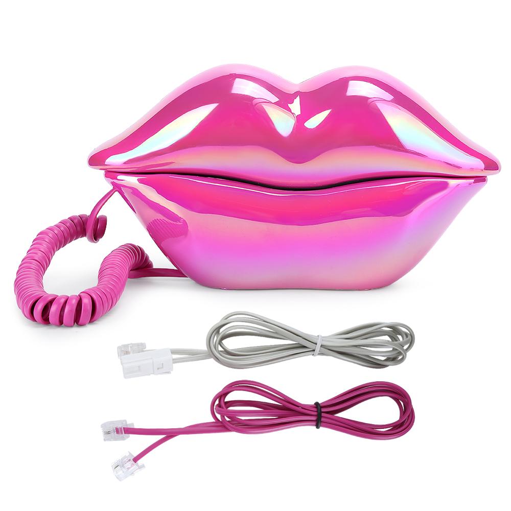 Sassy Lips Telephone with Keypad