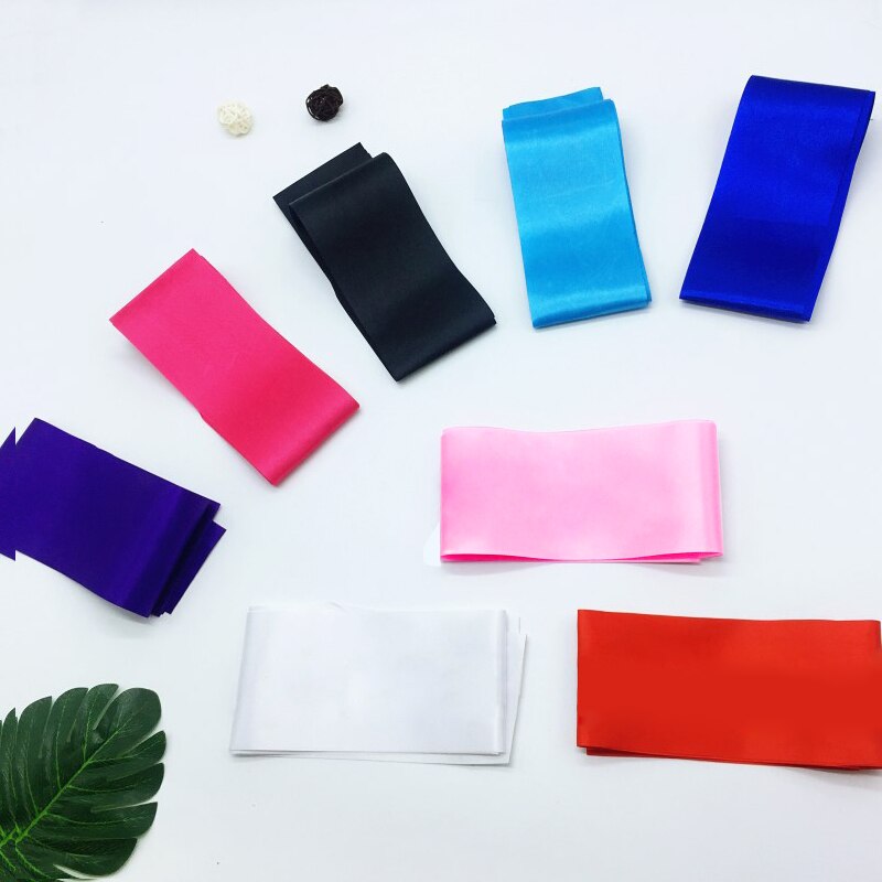 Satin DIY Blank Sash for Parties