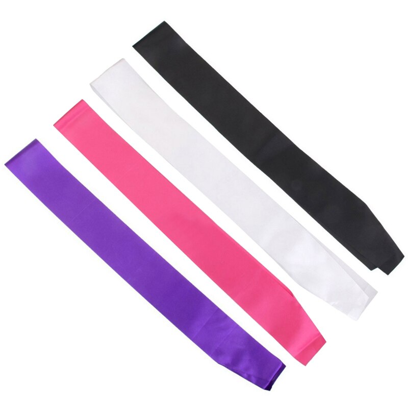 Satin DIY Blank Sash for Parties