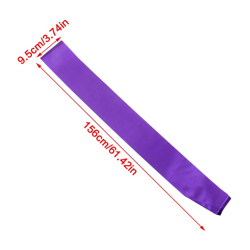 Satin DIY Blank Sash for Parties