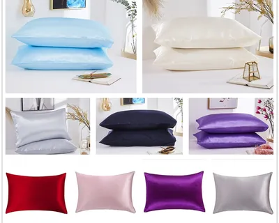 Satin Pillowcase Silk Fabric Satin Pillowcase Silk Fabric