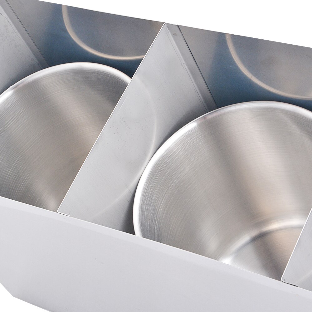 Sauce Dispenser 3-Compartment Container Sauce Dispenser 3-Compartment Container