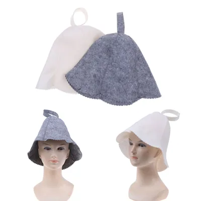 Sauna Cap Anti Heat Head Protection Hat Sauna Cap Anti Heat Head Protection Hat