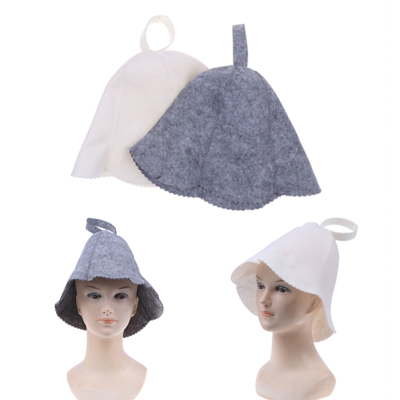 Sauna Cap Anti Heat Head Protection Hat Sauna Cap Anti Heat Head Protection Hat