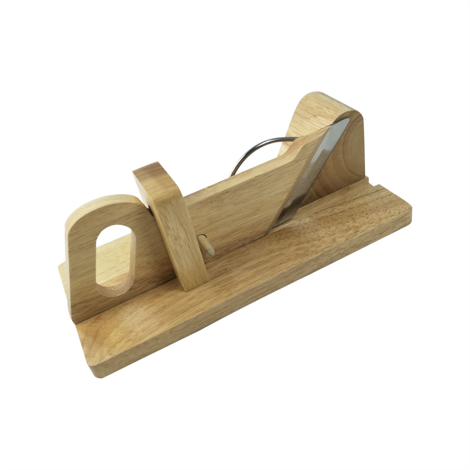 Sausage Slicer Manual Wooden Cutter Sausage Slicer Manual Wooden Cutter