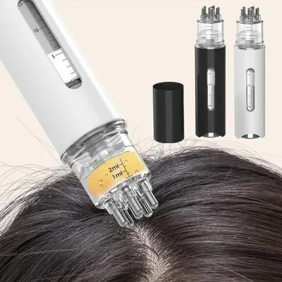Scalp Applicator Liquid Comb Portable Mini Massage Comb Essential Oil Liquid Guiding Massager Anti Hair Loss Scalp Care Scalp Applicator Liquid Comb Portable Mini Massage Comb Essential Oil Liquid Guiding Massager Anti Hair Loss Scalp Care