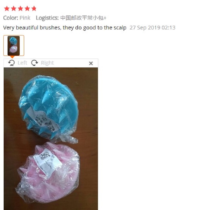Scalp Scrubber Silicone Hair Cleaner Scalp Scrubber Silicone Hair Cleaner