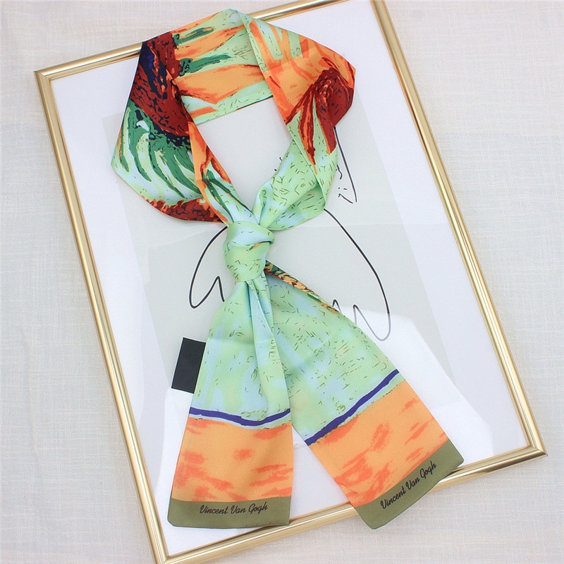 Scarves For Women Silk Neckerchief Scarves For Women Silk Neckerchief