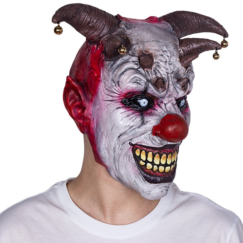 Scary Clown Mask Halloween Costume Scary Clown Mask Halloween Costume