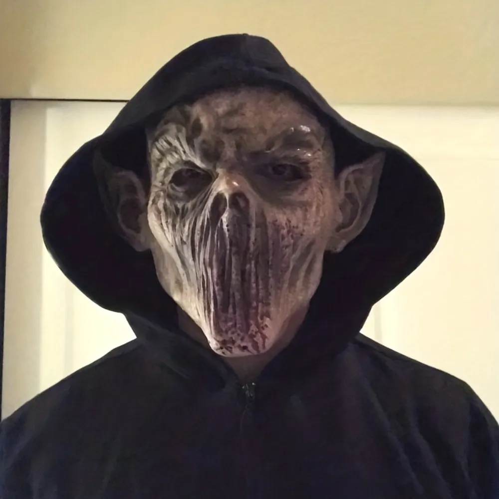 Scary Halloween Mask Alien Killer Fork Monster Party Decor Zombie Devil Masks Creepy Biochemical Vampire Costumer Scary Halloween Mask Alien Killer Fork Monster Party Decor Zombie Devil Masks Creepy Biochemical Vampire Costumer