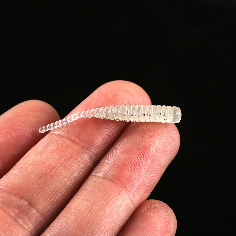 Scented Plastic Fishing Worms (50 pcs) Scented Plastic Fishing Worms (50 pcs)