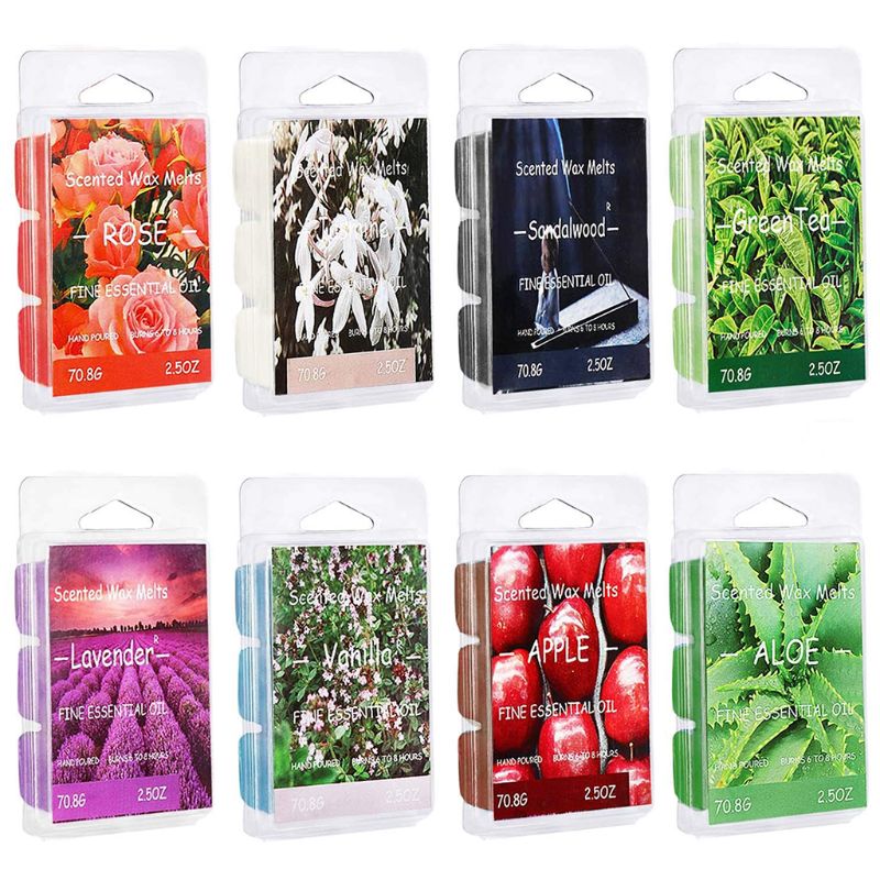 Scented Soy Wax Melts Set (8 packs)