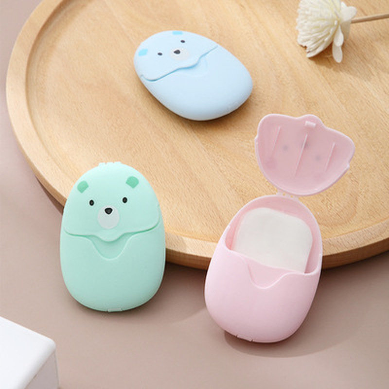 Scented Travel Soap Paper with Case (50 pcs) Scented Travel Soap Paper with Case (50 pcs)