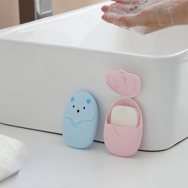 Scented Travel Soap Paper with Case (50 pcs) Scented Travel Soap Paper with Case (50 pcs)