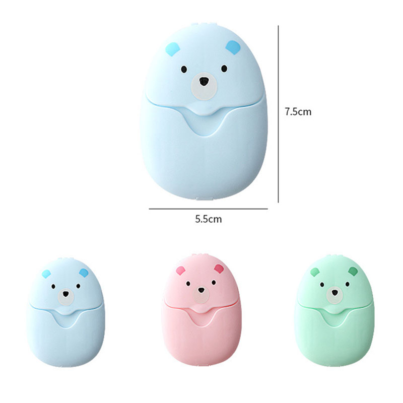 Scented Travel Soap Paper with Case (50 pcs) Scented Travel Soap Paper with Case (50 pcs)