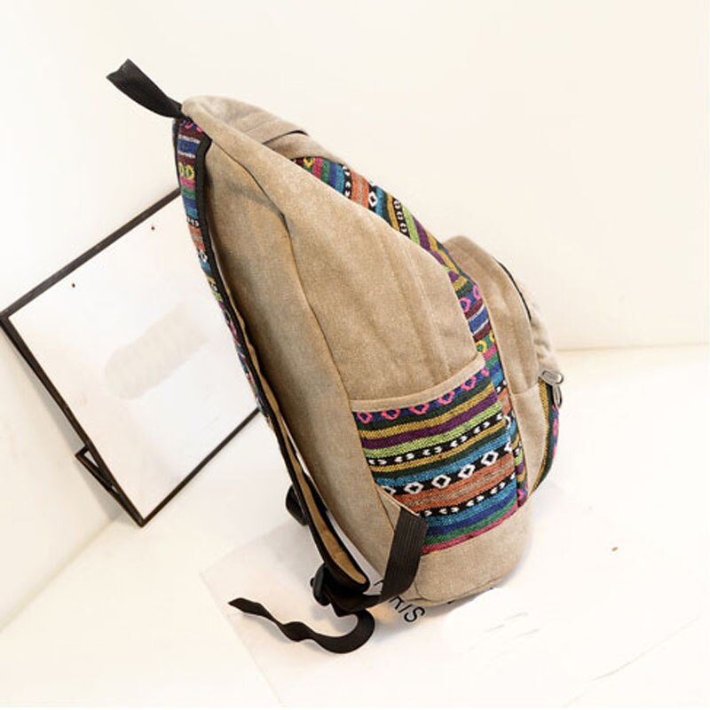 School Canvas Cloth Backpack School Canvas Cloth Backpack