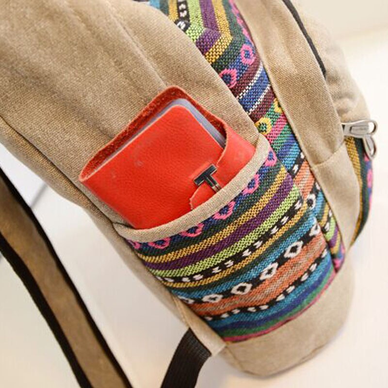 School Canvas Cloth Backpack School Canvas Cloth Backpack