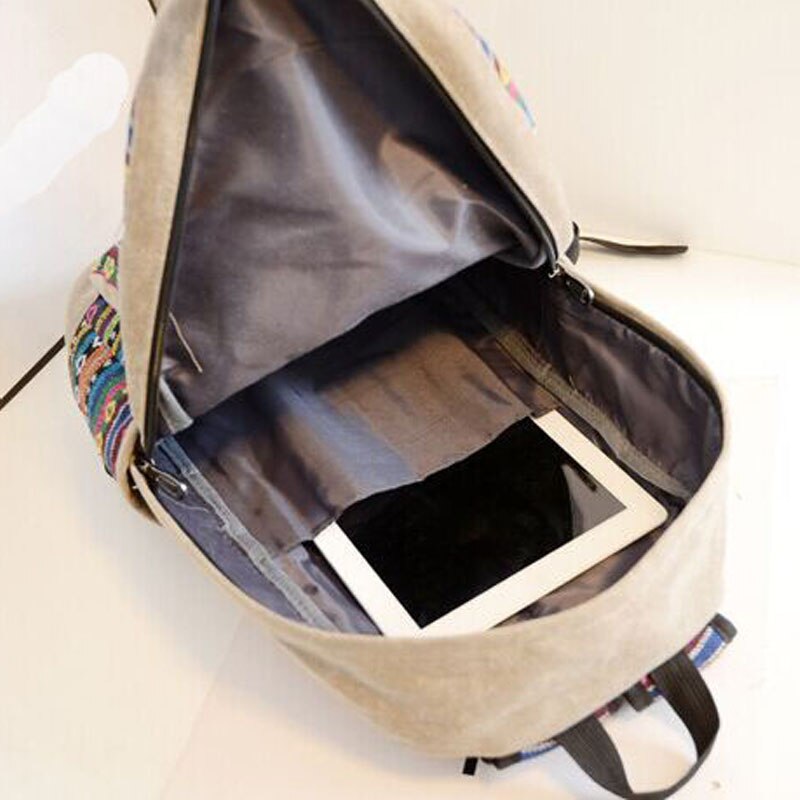 School Canvas Cloth Backpack School Canvas Cloth Backpack