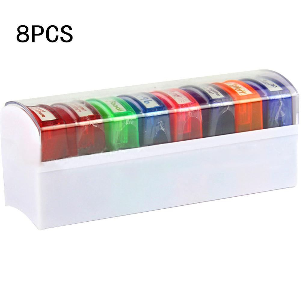 School Stamps Teacher Seal Set (8Pcs) School Stamps Teacher Seal Set (8Pcs)