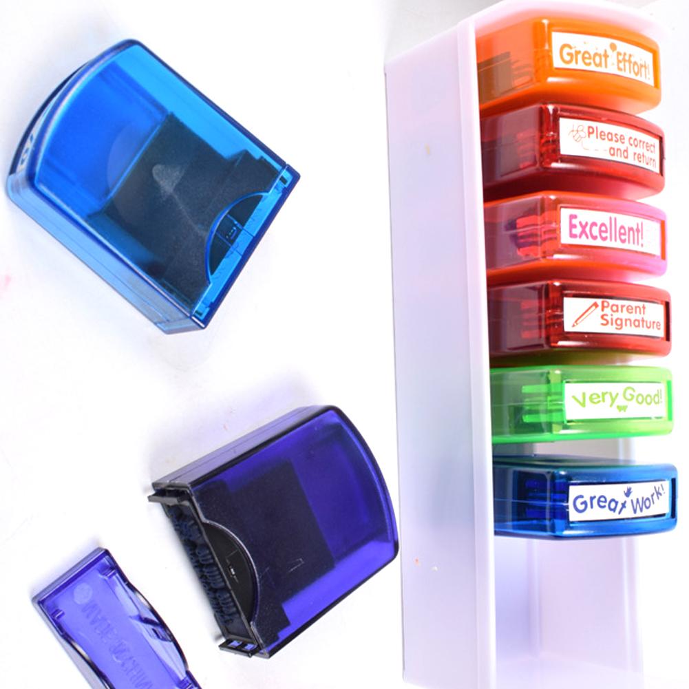 School Stamps Teacher Seal Set (8Pcs) School Stamps Teacher Seal Set (8Pcs)
