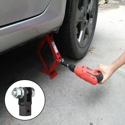 Scissor Jack Adaptor Drive- Car Repairing 1/2-Inch for Use with 1/2-Inch Drive- Impact Drills Ratchet Standard Drive Scissor Jack Adaptor Drive- Car Repairing 1/2-Inch for Use with 1/2-Inch Drive- Impact Drills Ratchet Standard Drive