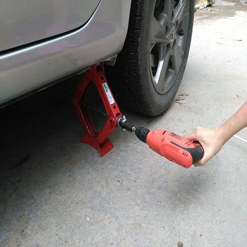 Scissor Jack Adaptor Drive- Car Repairing 1/2-Inch for Use with 1/2-Inch Drive- Impact Drills Ratchet Standard Drive Scissor Jack Adaptor Drive- Car Repairing 1/2-Inch for Use with 1/2-Inch Drive- Impact Drills Ratchet Standard Drive