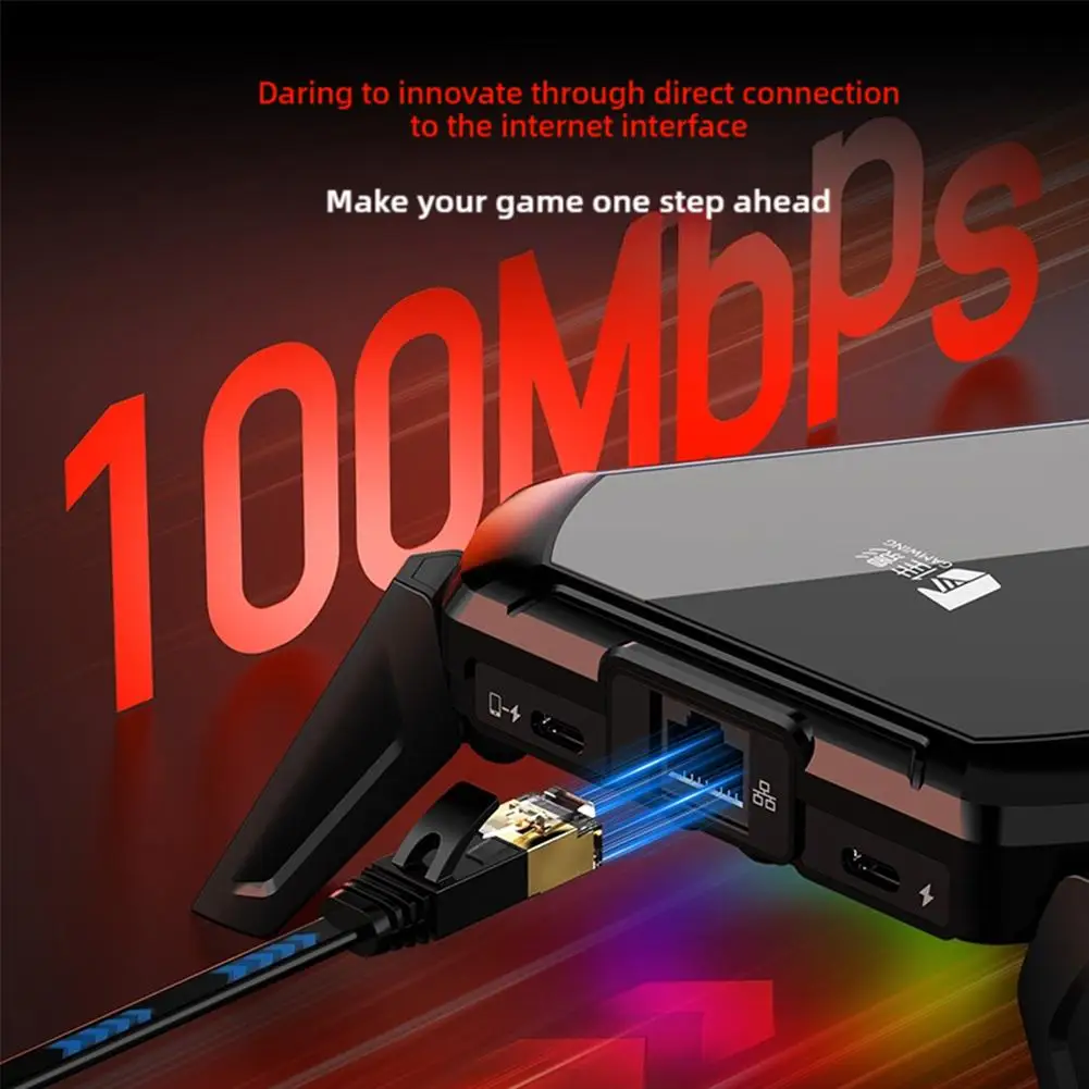 Scorpion 2Pro Keyboard Mouse Converter 100mbps Network Port Transmission Signal Reduce Delay For Android 10+ For PUBG