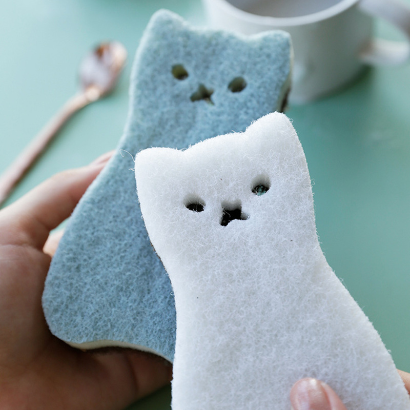 Scouring Cat Sponge Set (4pcs) Scouring Cat Sponge Set (4pcs)