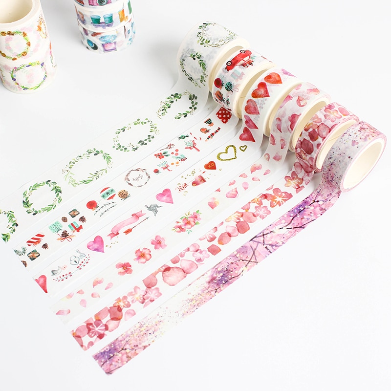Scrapbook Stickers 3 Rolls Tape