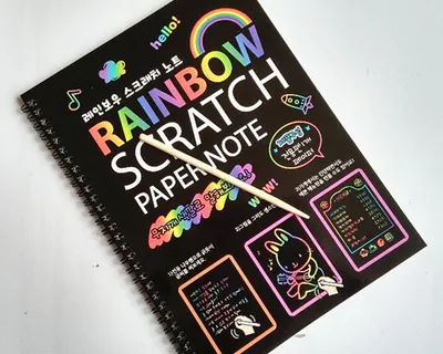 Scratch Art Creative Drawing Book