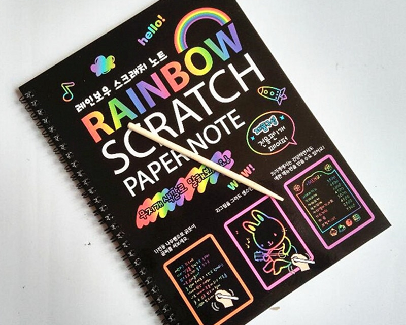 Scratch Art Creative Drawing Book