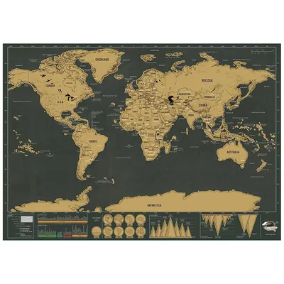 Scratch Off Travel Map Wall Decoration Scratch Off Travel Map Wall Decoration