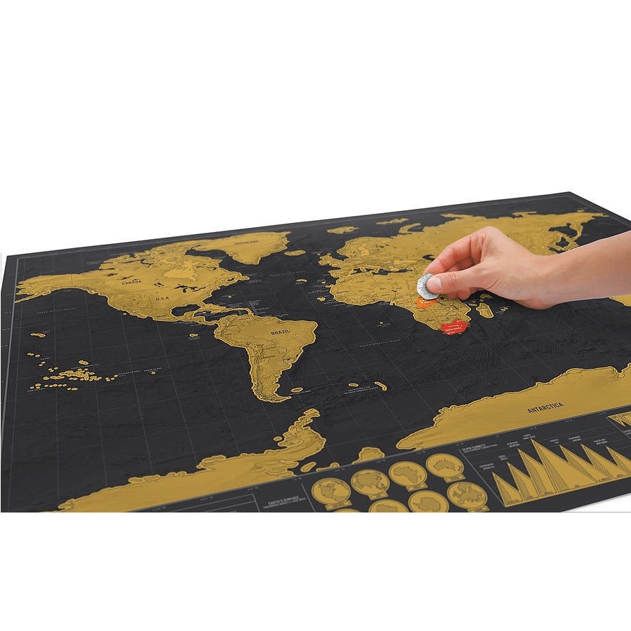 Scratch Off Travel Map Wall Decoration Scratch Off Travel Map Wall Decoration