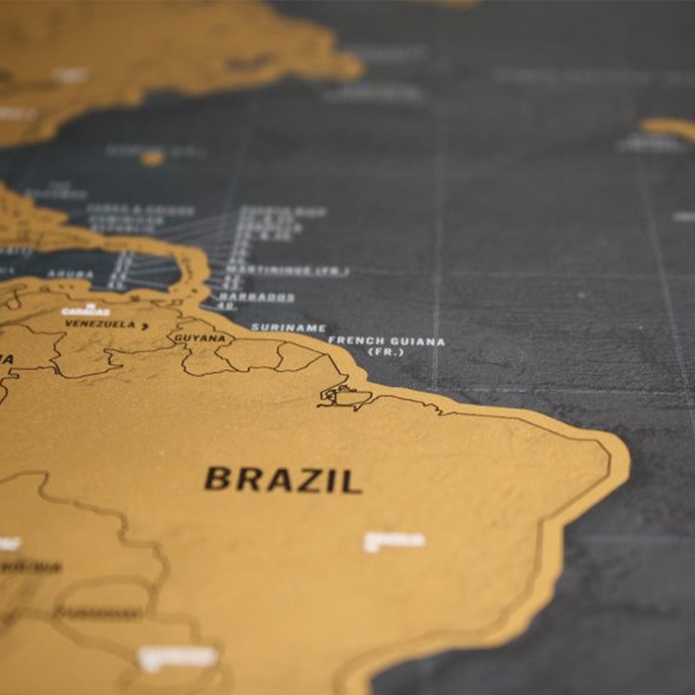 Scratch Travel Map Wall Decoration Scratch Travel Map Wall Decoration