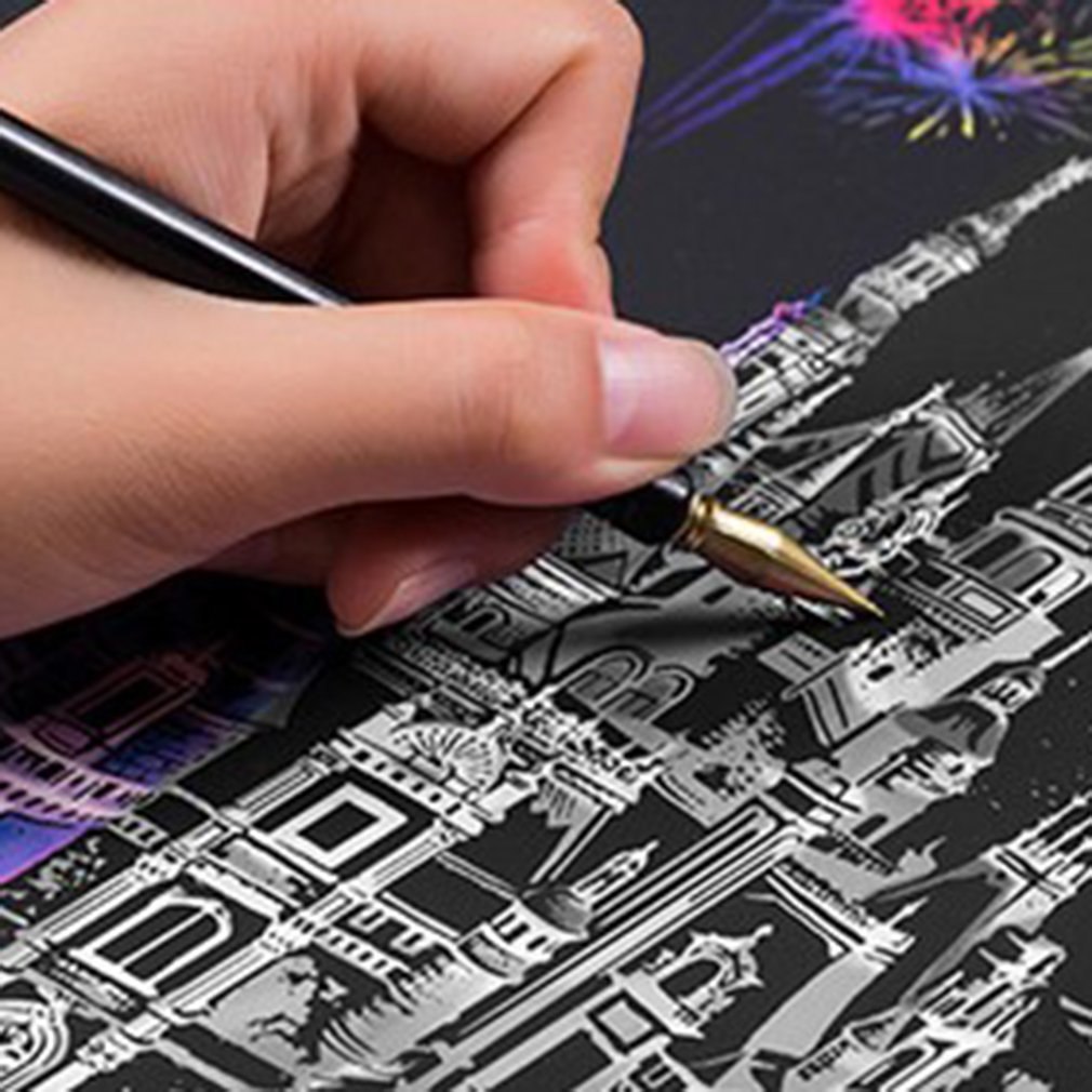 Scratchboard DIY Landscape Art