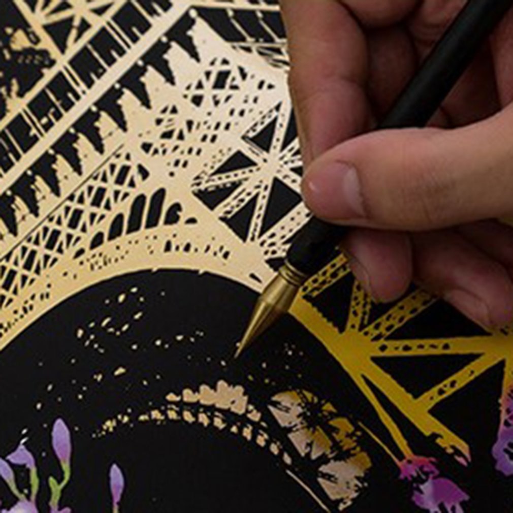 Scratchboard DIY Landscape Art