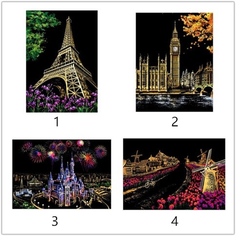 Scratchboard DIY Landscape Art